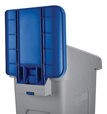 Paneel rubbermaid slim jim rs voor label zwart