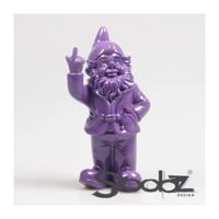 Stoobz Design Stoobz kabouter f*ck you paars 20cm - thumbnail