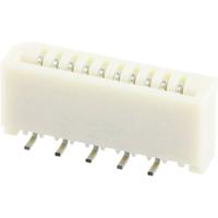 Molex 528081070 Female header (standaard) Totaal aantal polen: 10 Rastermaat: 1 mm Inhoud: 1 stuk(s) Tape on Full reel - thumbnail