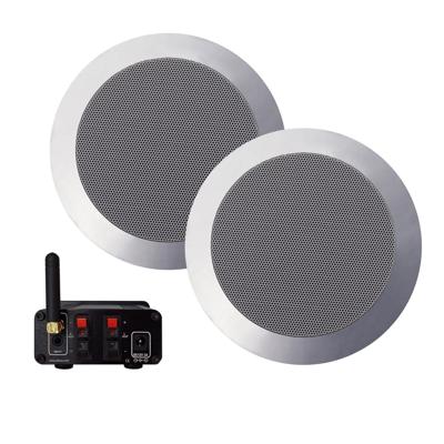 Bluetooth Music Center Aquasound 35 WATT / BT4.0 + Twist Speakerset Mat Chroom Aquasound