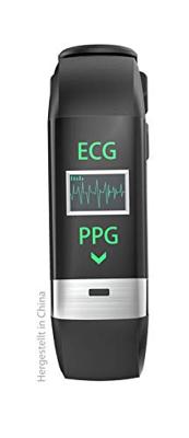 Swisstone 620 ECG Smart-Wearable (met bluetooth-functie, hartslagmeting en ECG-bewaking) zwart, 450314