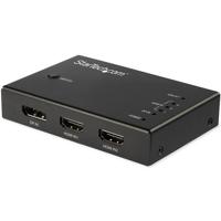 .com 4 Port HDMI Video Switch - 3x HDMI & 1x DisplayPort - 4K 60Hz - Videoaudio-schakelaar - 3 x HDMI + 1 x DisplayPort - desktop - thumbnail