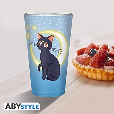 Sailor Moon - Luna & Artemis Large Glass Sailor Moon - Luna & Artemis Large Glass