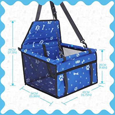 Nobleza Hondenmand auto - Blauw - thumbnail