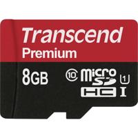 Transcend Premium microSDHC-kaart Industrial 8 GB Class 10, UHS-I - thumbnail