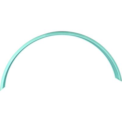 TOM achterspatbord Urban 28 inch 60 mm staal turquoise