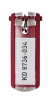 Durable 195703 Key Clip - 1957 Sleutelhanger Rood 6 stuk(s) - thumbnail