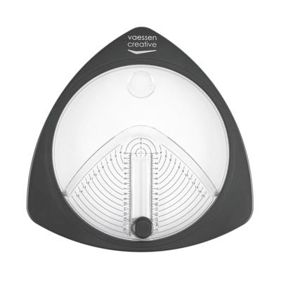 Vaessen Creative • cirkelsnijder ø15cm incl. 3 reservemesjes graphite