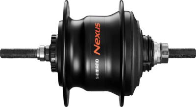 Shimano versnellingsnaaf nexus 7 sg-c3001 voor rollerbrakes / velgrem 36 gaats zwart