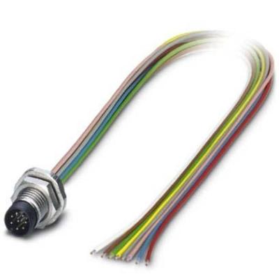 Phoenix Contact 1424230 Sensor/actuator inbouwconnector M8 Aantal polen (sensoren): 8 Stekker, inbouw 0.50 m 1 stuk(s) Phoenix Contact 1424230 Sensor/actuator inbouwconnector M8 Aantal polen (sensoren): 8 Stekker, inbouw 0.50 m 1 stuk(s)
