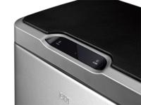 Afvalbak eko mirage met sensor 20+20liter rvs mat - thumbnail