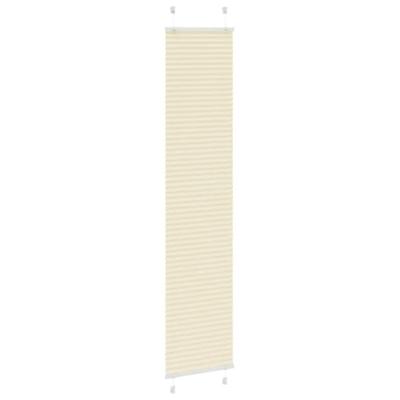 Pliss rolgordijn 40x200 cm stofbreedte 39,4 cm polyester crme