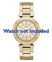 DKNY horlogeband NY-2286 Staal Goud (Doublé) 18mm - thumbnail