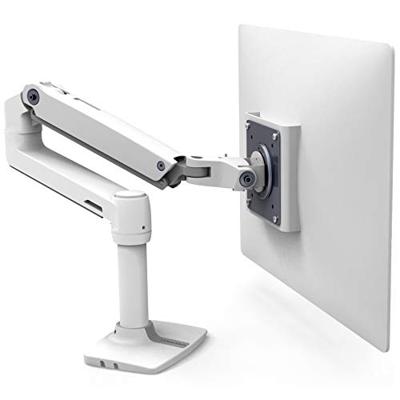Ergotron LX Arm Desk Mount Monitor-tafelbeugel 1-voudig 38,1 cm (15) - 86,4 cm (34) Wit In hoogte verstelbaar, Kantelbaar, Zwenkbaar, Roteerbaar