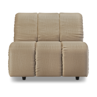 HKliving Wave bank middle Pure Earth - thumbnail