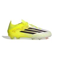 adidas F50 Elite Gras Voetbalschoenen (FG) Kids Neongeel Zwart Rood - thumbnail
