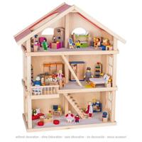 Goki houten poppenhuis xl - thumbnail