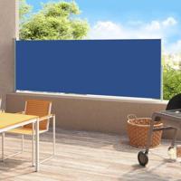 VidaXL Tuinscherm uittrekbaar 180x500 cm blauw - thumbnail