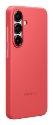 Samsung Galaxy S25 Silicone Case Telefoonhoesje Rood Samsung Galaxy S25 Silicone Case Telefoonhoesje Rood