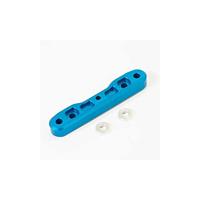 FTX - Dr8 Front Fr Alum, Lower Cnc Suspension Mount - Blue (FTX9632B) - thumbnail