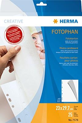 Herma 7578 7578 Fotohoezen Wit