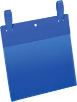 Durable Documentenzak | B210xH148 mm DIN A5 dwars | met 2 verbindingsstuk | donkerblauw | pak a 50 stuks - 174907 174907 - thumbnail