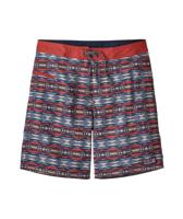Patagonia Wavefarer Boardshorts 19 Inch Zwembroek Heren Shorts Coast Highway Multi: Sumac Red 36 - thumbnail