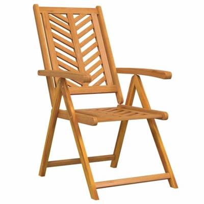Tuinstoel 4 pcs Bruin 57 x 72 x 109 cm Massief Acaciahout