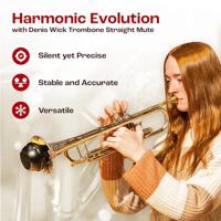 Denis Wick 5526 Practice Mute demper voor trompet en kornet - thumbnail