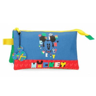 Jim Jam Etui mickey mouse pennenetui 3 vaks 2 ritsen Jim Jam Etui mickey mouse pennenetui 3 vaks 2 ritsen