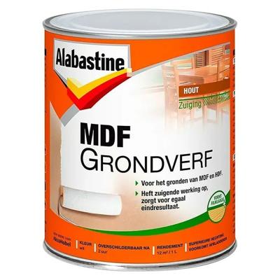 Mdf grondverf wit 1l - Alabastine