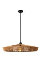 Lucide YUNKAI - Hanglamp - Ø 70 cm - 1xE27 - Naturel - thumbnail