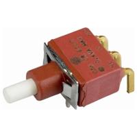 C & K Switches E112SD1AGE Push button E010 Series Druktoets 28 V/DC 1x aan/(aan) 1 stuk(s) Bulk - thumbnail