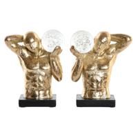 Bokstöd DKD Home Decor Hars Mannen Modern (31 x 10 x 19,3 cm) - thumbnail