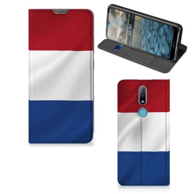 Nokia 2.4 | Standcase | Nederlandse Vlag Nokia 2.4 | Standcase | Nederlandse Vlag