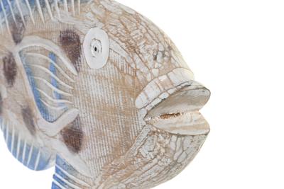 Decoratieve figuren DKD Home Decor 40 x 5 x 18 cm Natuurlijk Blauw Vis Mediterrane Decoratieve figuren DKD Home Decor 40 x 5 x 18 cm Natuurlijk Blauw Vis Mediterrane