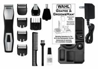 Wahl GroomsMan Pro Batterij/Accu Zwart, Roestvrijstaal - thumbnail