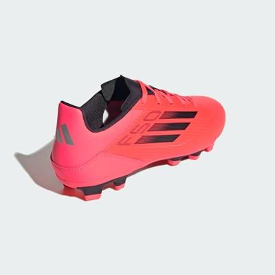 adidas F50 Club Gras / Kunstgras Voetbalschoenen (MG) Felrood Zwart Zilver adidas F50 Club Gras / Kunstgras Voetbalschoenen (MG) Felrood Zwart Zilver