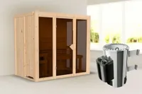 Karibu | Irava 3 Sauna | Kachel 3,6 kW Geïntegreerde Bediening - thumbnail