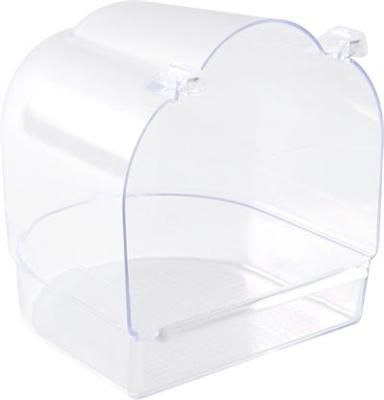 TRIXIE BADHUIS HALFROND TRANSPARANT 15X14X15 CM 4 ST