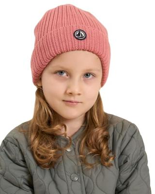 Muts met fleece voering PETIT BATEAU rozen