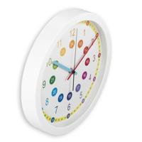Hama kinder wandklok sal tikt niet 30 cm multicolor/wit - thumbnail