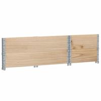 VidaXL Palletopzetranden 2 st 100x50 cm massief grenenhout - thumbnail