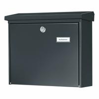 Burg-Wächter | Brievenbus | Wandbrievenbus Amsterdam | Antraciet - thumbnail