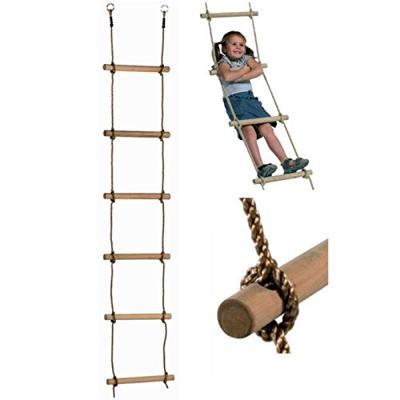 Touwladder met 6 sporten diam. 3,5x40 cm lengte 220 cm pp-touw Hermic - Hermic Touwladder met 6 sporten diam. 3,5x40 cm lengte 220 cm pp-touw Hermic - Hermic