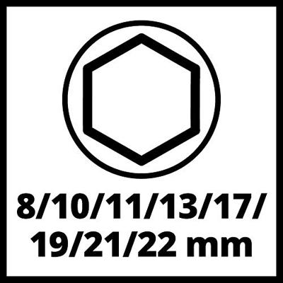 Einhell TC-PW 340 4138950 Pneumatische slagmoersleutel Draaimoment (max.): 340 Nm