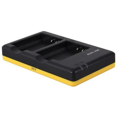 Duo oplader voor 2 camera accu's Canon LP-E10