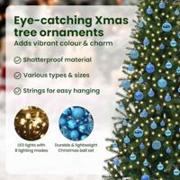 Kunstkerstboom met 300 LED met standaard Groen 180 cm PE en PVC - thumbnail