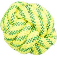 Trixie aquatoy bal drijvend tpr geel / groen - thumbnail