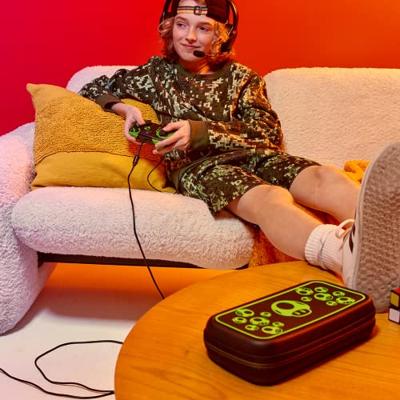 Draagtas - PDP - 1 UP Glow In The Dark - Nintendo Switch - Zwart